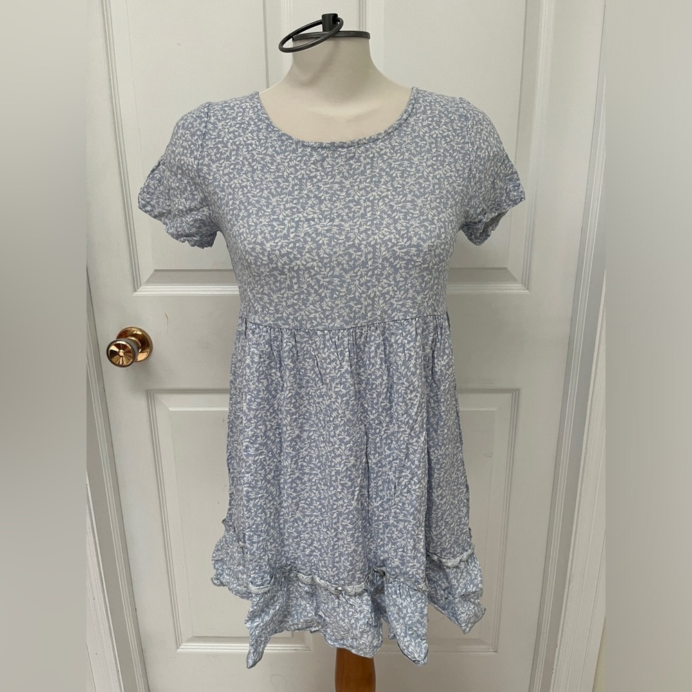 Audrey 3+1 babydoll mini dress size medium